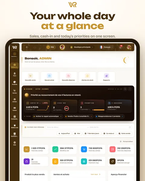 Your whole day at a glance