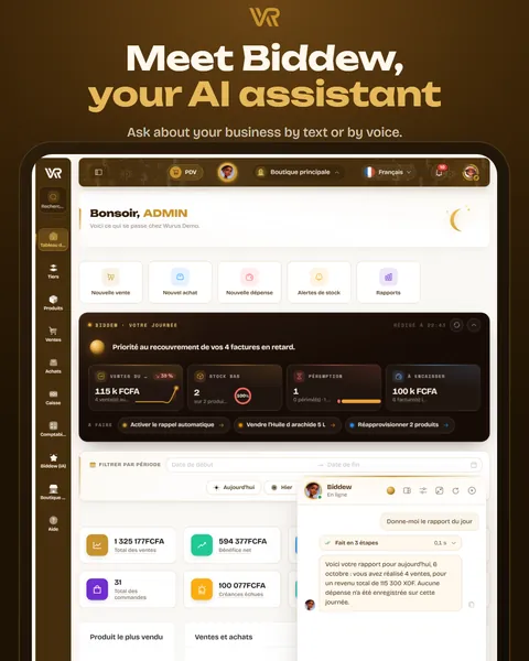 Meet Biddew, your AI assistant
