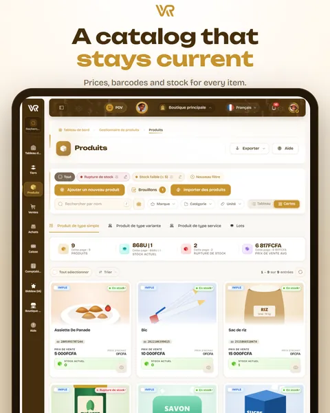 A catalog that stays current