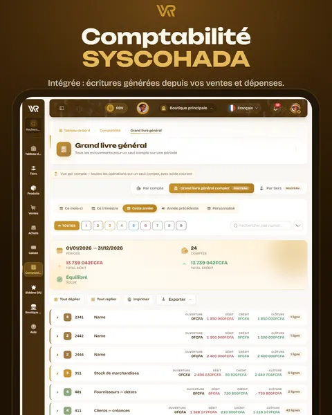 Comptabilité SYSCOHADA