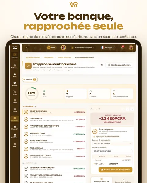 Votre banque, rapprochée seule
