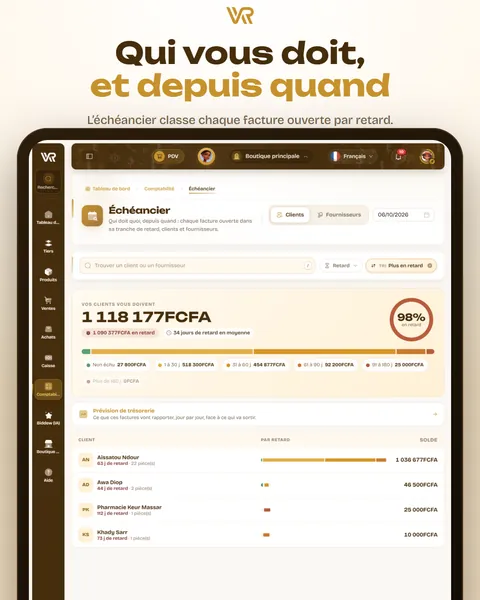 Qui vous doit, et depuis quand