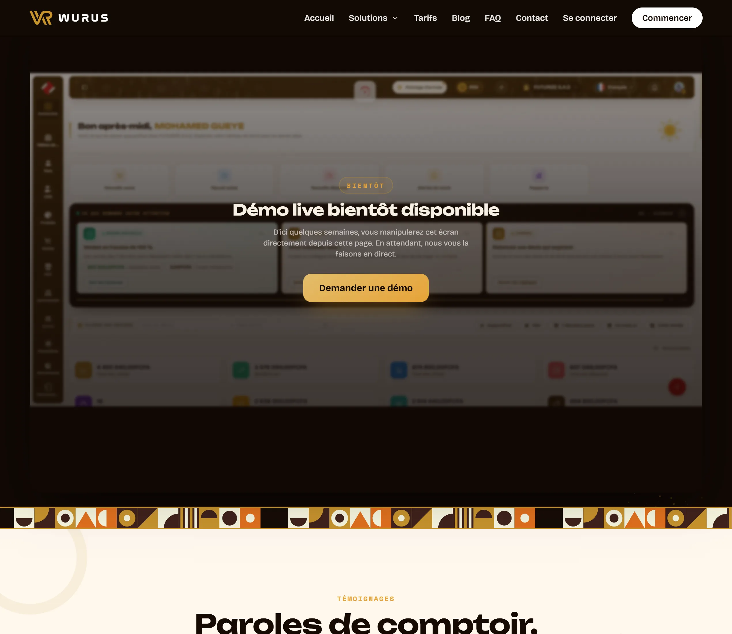 Le formulaire de demande de démo : nom, e-mail professionnel, téléphone facultatif, société, secteur et type d’activité, taille d’équipe, et ce qu’on souhaite voir.